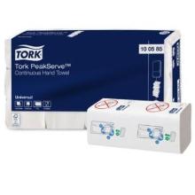 Håndklædeark Tork Universal H5 PeakServe Continuous 1 lag 20.1x22.5x8cm hvid product photo
