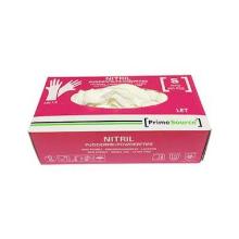 Handske engangs nitril str S LET pudderfri AQL 1.5 Prime Source hvid 200 stk product photo