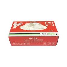 Handske engangs nitril str M LET pudderfri AQL 1.5 Prime Source hvid 200 stk product photo