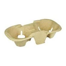 Kopholder bakke pap til 2 bægre 21x11x4 cm natur product photo