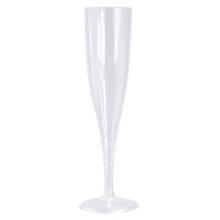 Champagneglas på fast fod 10 cl i displayæske 10 stk H=20 cm product photo