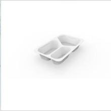 Bakke 3 rum 1/4GN 210/380/500 ml 265x162x45 mm PP hvid product photo