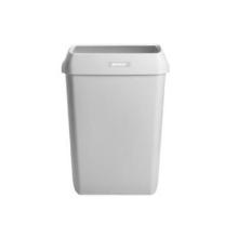 Affaldskurv Katrin med låg 50 liter til vægophæng Hvid product photo
