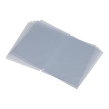 Menu indsætsningsark A4 transparente -sæt med 10 stk product photo