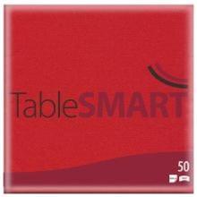 Serviet TableSMART airlaid 40x40 cm 1/4 fold R&oslash;d product photo