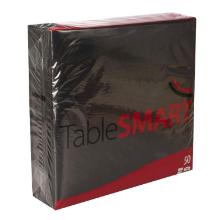 Serviet TableSMART airlaid 40x40 cm 1/4 fold Sort product photo