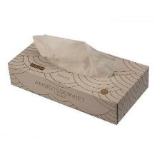 Ansigtsserviet soft 2 lag 20x21 cm i pop-up æske Hvid product photo