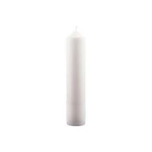 Bloklys Ø50x250 mm Brændetid 39 timer Ren Stearin Hvid product photo
