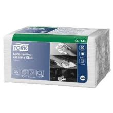 Aft&oslash;rringsklud Tork W8 Alt-i-En 1-lag 385x300 mm Premium Hvid product photo