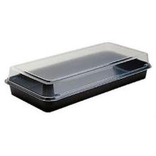 Plastbakke Lunchbox 1-rum 270x135x54 mm PS Sort/Klar product photo