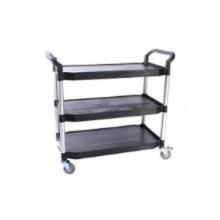 Serveringsvogn 110x52x102 cm 3 hylder Fiberplast product photo