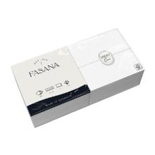 Serviet Fasana 33x33 cm 2 lag 1/8 fold Hvid product photo