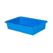 Plastbakke 39,5x26x8 cm blå product photo