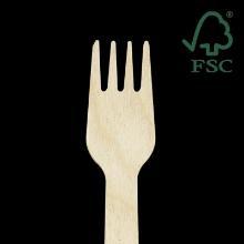 Gaffel 160 mm Træ Bionedbrydelig FSC mærket product photo