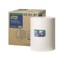 Aftørringsrulle Tork Industri W1/W2/W3 38x32 cm x106 m Hvid product photo