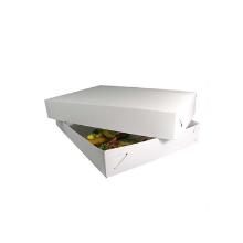 Smørrebrødsæske 510 gr 445x320x65 mm Kraftig Kvalitet Hvid product photo