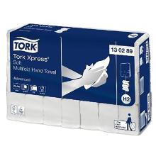 Håndklædeark Tork Xpress Advanced H2 Interfold 2-lag 21.3x24x8 cm Hvid product photo