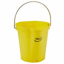 Spand hygiejne 6 ltr gul Anvendes både til opbevaring af fødevarer og rengøring product photo