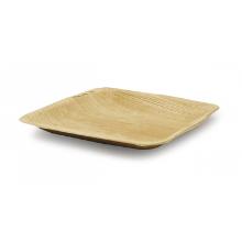 Tallerken fad 15x15 cm firkantet palmeblad product photo