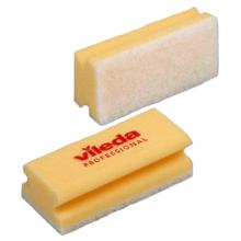 Skuresvamp Vileda High Foam 10 stk 7x15 cm med greb hvid product photo