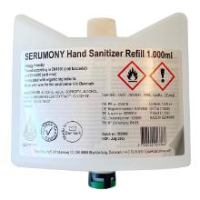 H&aring;nddesinfektion Serumony Refill til dispenser 1 ltr product photo