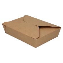 Takeaway æske Verive 140/155x195/215x65 mm 1900 ml kraft biocoating Brun product photo