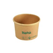 Skål rund 240 ml Ronda Short Ø90x62 mm brun pap FSC product photo