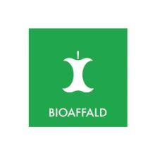 Piktogram Bioaffald 120x120 mm Grøn product photo