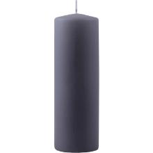 Bloklys Ø60x180 mm Brændetid 60 timer Grå product photo