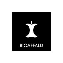 Piktogram Bioaffald 120x120mm hvid uden baggrund product photo