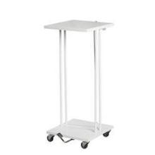 Affaldsstativ med låg og pedal 60 ltr sække Hvid product photo