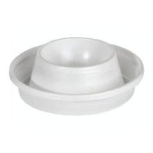 Æggebæger plast hvid Ø80 mm med opsamlingskant ps product photo