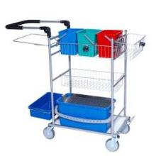 Ergo rengøringsvogn drypsystem 3 spand 125 mm hjul product photo