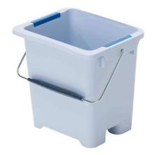 Spand inventar Vileda 6 ltr med 2x4 farveclips. Låg 56323 product photo