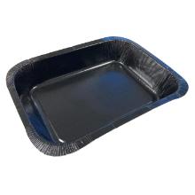 Formpresset bakke 2187 L187xB137xH32mm karton med PET sort product photo