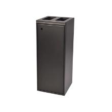 Affaldsstativ Tina Trolleys 2x60 ltr Sort til kildesortering product photo