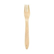 Gaffel 190 mm Dinner lux voksbehandlet Bionedbrydelig Træ product photo