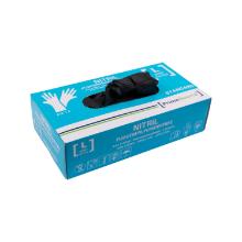 Handske engangs nitril str L Prime Source STANDARD pudderfri AQL 1.5 sort product photo