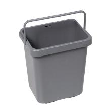 Tekstilboks til TASKI reng&oslash;ringsvogne med hank 12 ltr gr&aring; product photo