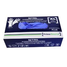 Handske engangs nitril str XL pudderfri Acceleratorfri Prime Source AQL 1.5 Blå product photo