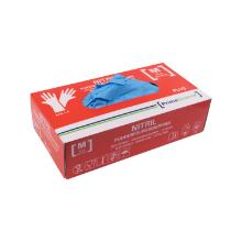 Handske engangs nitril str M Prime Source PLUS pudderfri AQL 1.5 Blå 100 stk product photo