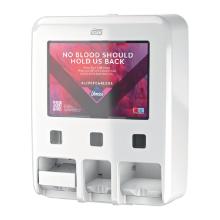 Dispenser Tork Period Care L33.2xB40.7xH14cm hvid til Libresse bind/tampon product photo