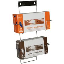 Handskestativ Flexi Rack sølv rustfri stål til 2 æske product photo