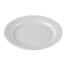 Tallerken Venice Ø24 cm Flad Porcelæn Hvid product photo