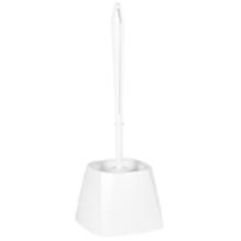 Toiletbørste Vikan medium 400mm RPP med firkantet skål hvid product photo