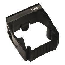 Toolflex skafteholder til ø15-35mm plast sort til skinne 601327 product photo