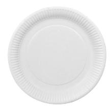 Paptallerken 23 cm FSC Hvid product photo