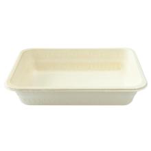 Bakke 1-rum Firkantet 227x178x45mm 1300 ml Træfibermasse Hvid product photo