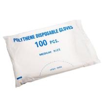 Handske Engangs str M LDPE 100 stk product photo