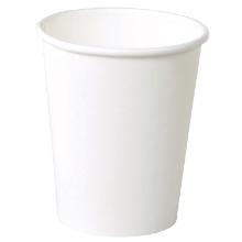 Kaffebæger Pap Ø80xH90mm 25cl 8oz Single Wall Hvid product photo